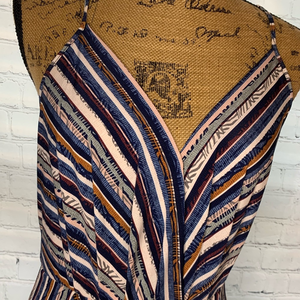 BCBG striped dress medium